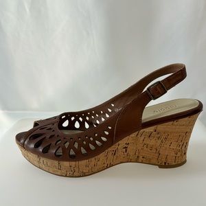 ❤️3/$30 Nicole Platform Wedge Sandal